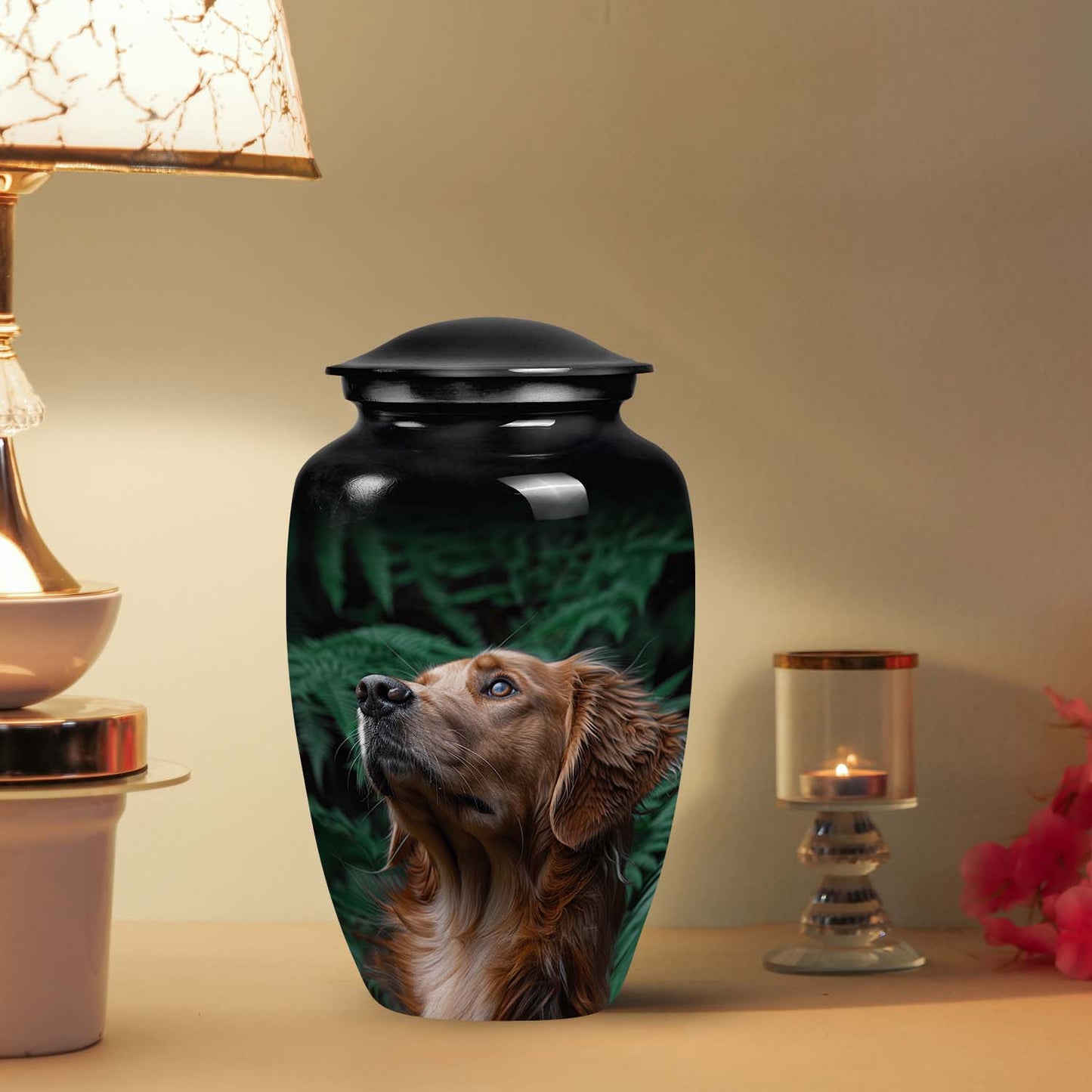 Personalized Dog Keepsake Urn for Pet Ashes - Yatskia