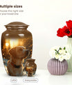 Golden Labrador Dog Pet Cremation Urn - Pet Cremation Urns for Dogs