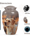 Golden Labrador Dog Pet Cremation Urn - Pet Cremation Urns for Dogs