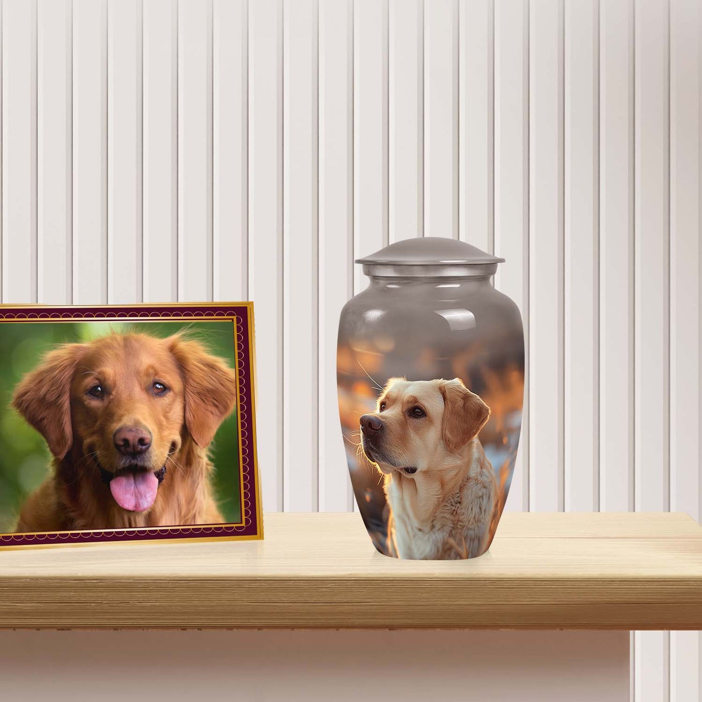 Personalized Dog Cremation Urn for Pet Ashes - Yatskia