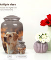 Golden Labrador Dog Pet Cremation Urn - Pet Cremation Urns for Dogs