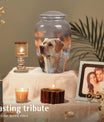 Golden Labrador Dog Pet Cremation Urn - Pet Cremation Urns for Dogs