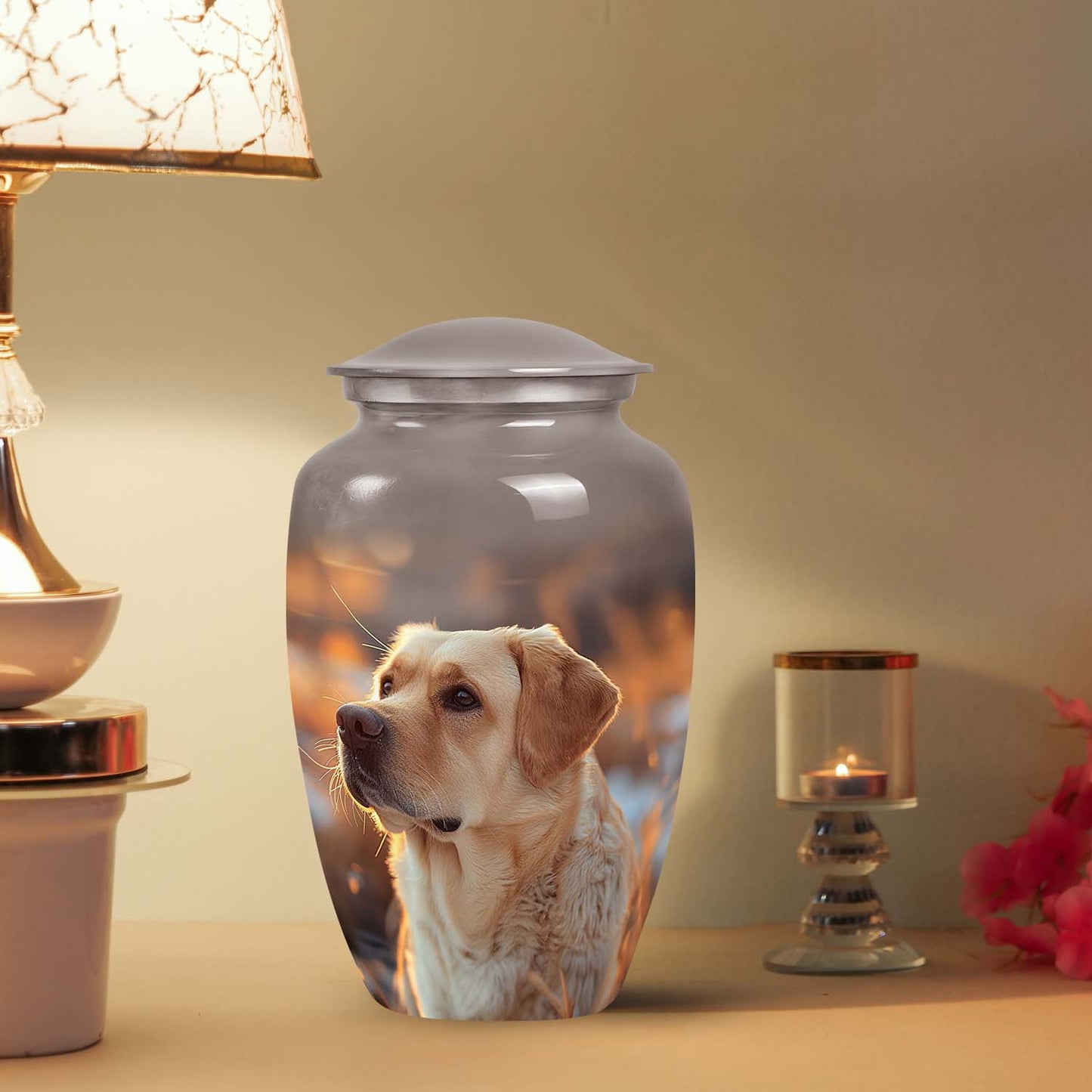 Personalized Dog Cremation Urn for Pet Ashes - Yatskia