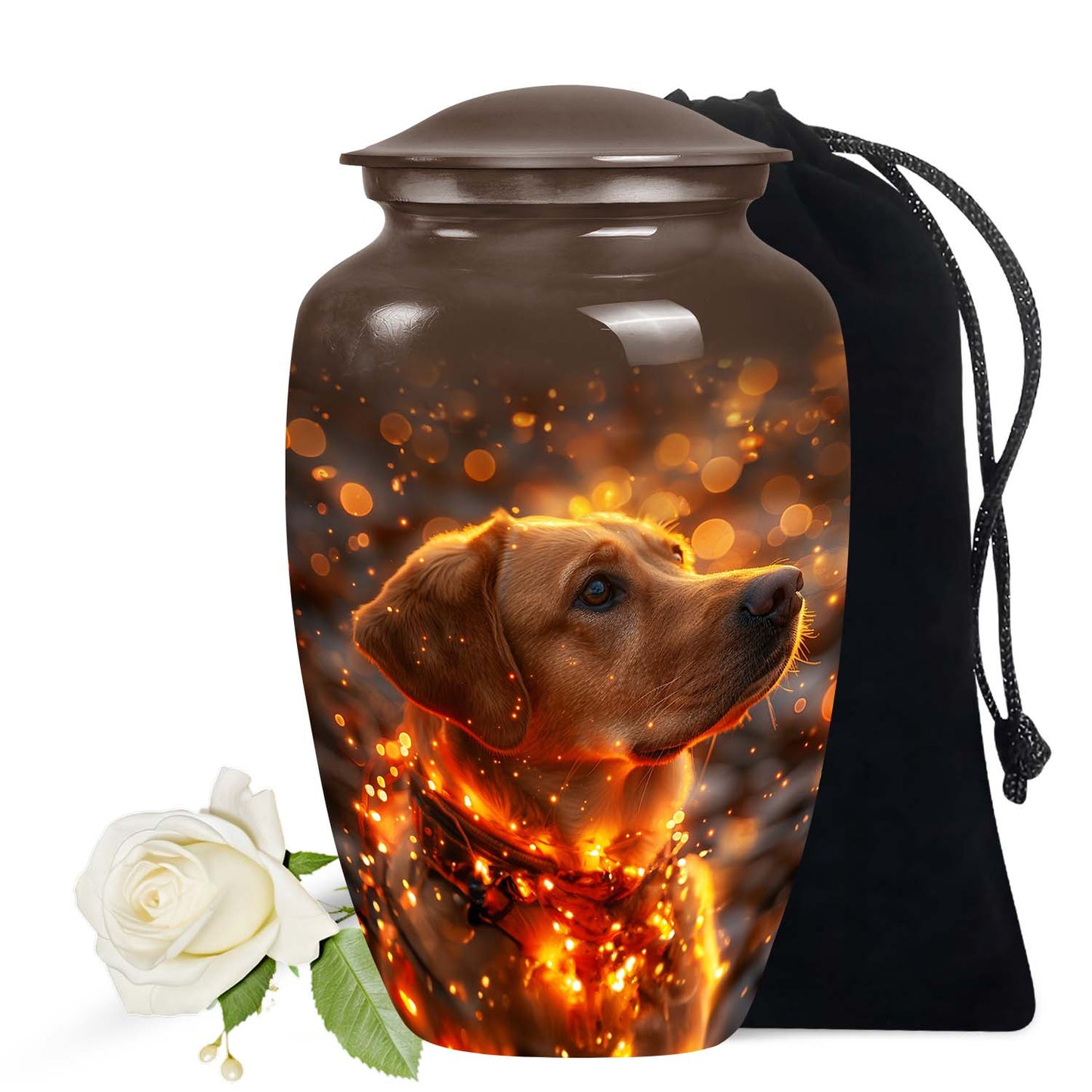 Personalized Dog Cremation Urn for Pet Ashes - Yatskia