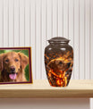 Golden Labrador Dog Pet Cremation Urn - Pet Cremation Urns for Dogs