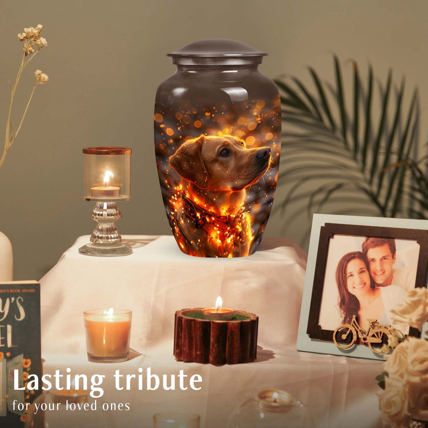 Personalized Dog Cremation Urn for Pet Ashes - Yatskia