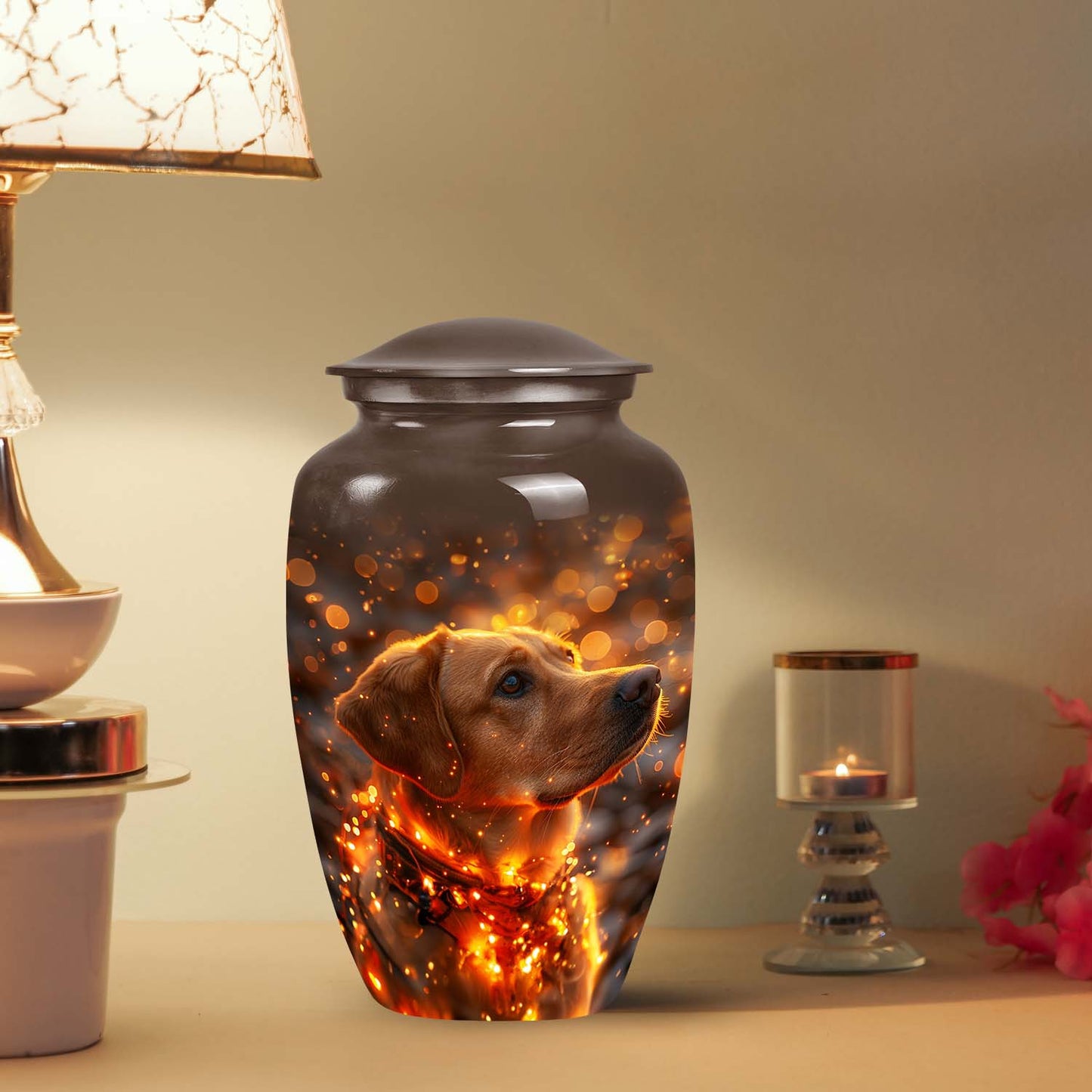 Personalized Dog Cremation Urn for Pet Ashes - Yatskia