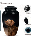 Golden Retriever Dog Pet Cremation Urn - Pet Urns for Large Dogs