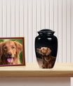 Golden Retriever Dog Pet Cremation Urn - Pet Urns for Large Dogs
