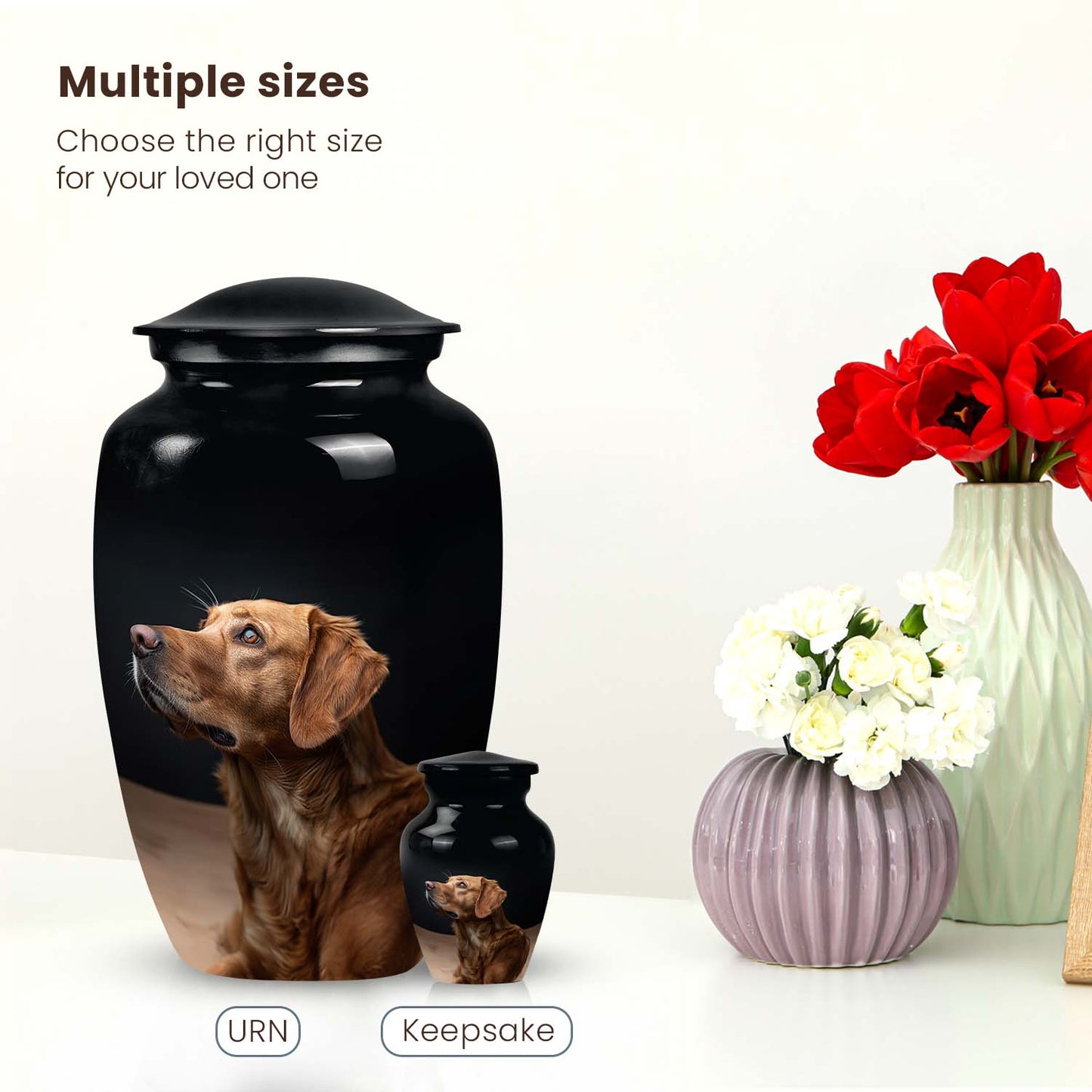 Personalized Dog Cremation Urn for Pet Ashes - Yatskia