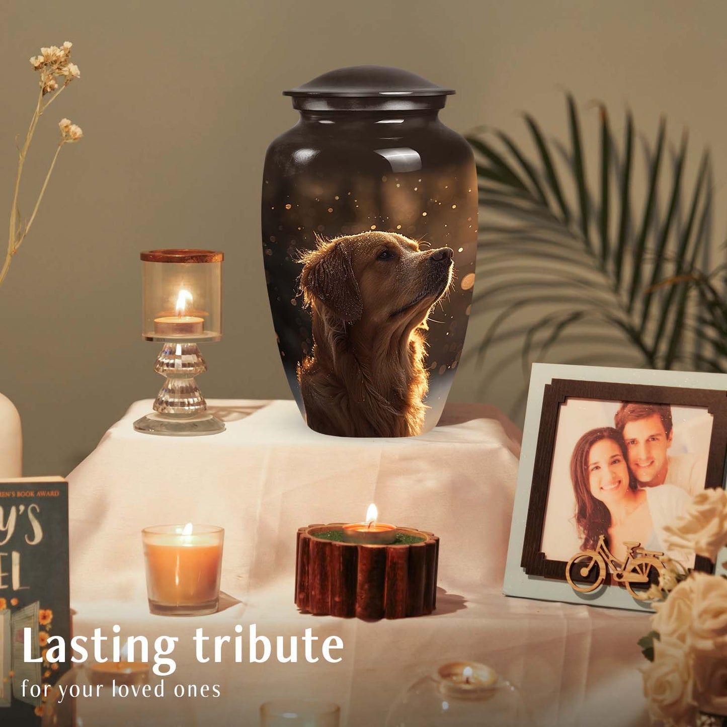Personalized Dog Cremation Urn for Pet Ashes - Yatskia
