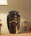 Golden Retriever Dog Pet Cremation Urn - Dog Memorial Urn