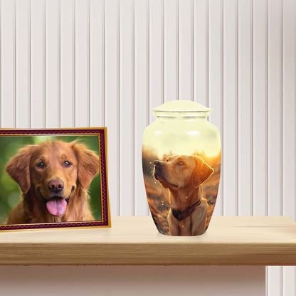 Personalized Dog Cremation Urn for Pet Ashes - Yatskia