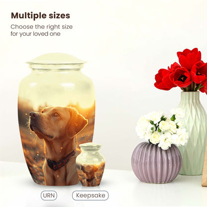 Personalized Dog Cremation Urn for Pet Ashes - Yatskia