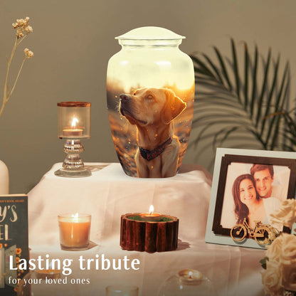 Personalized Dog Cremation Urn for Pet Ashes - Yatskia