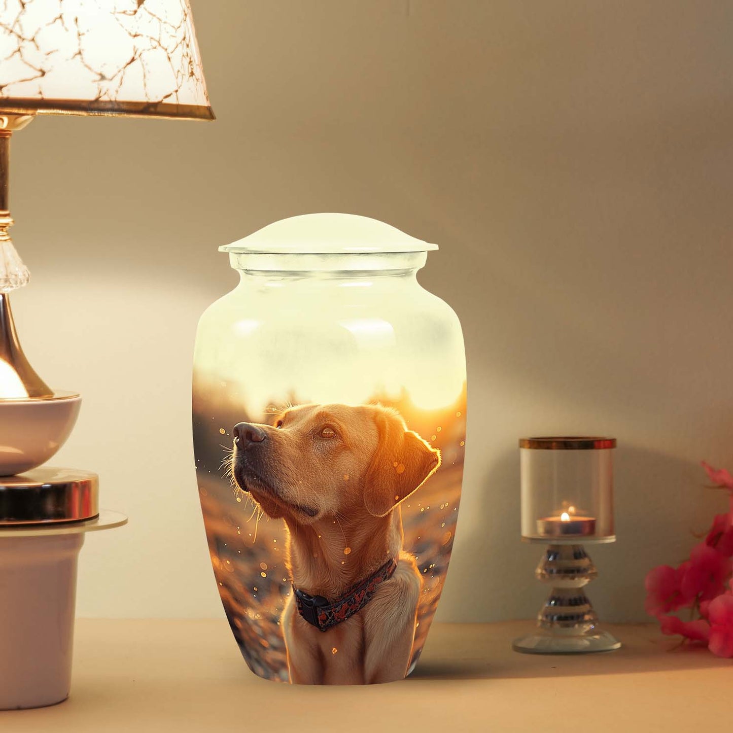 Personalized Dog Cremation Urn for Pet Ashes - Yatskia