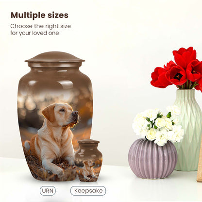 Personalized Dog Keepsake Urn for Pet Ashes - Yatskia