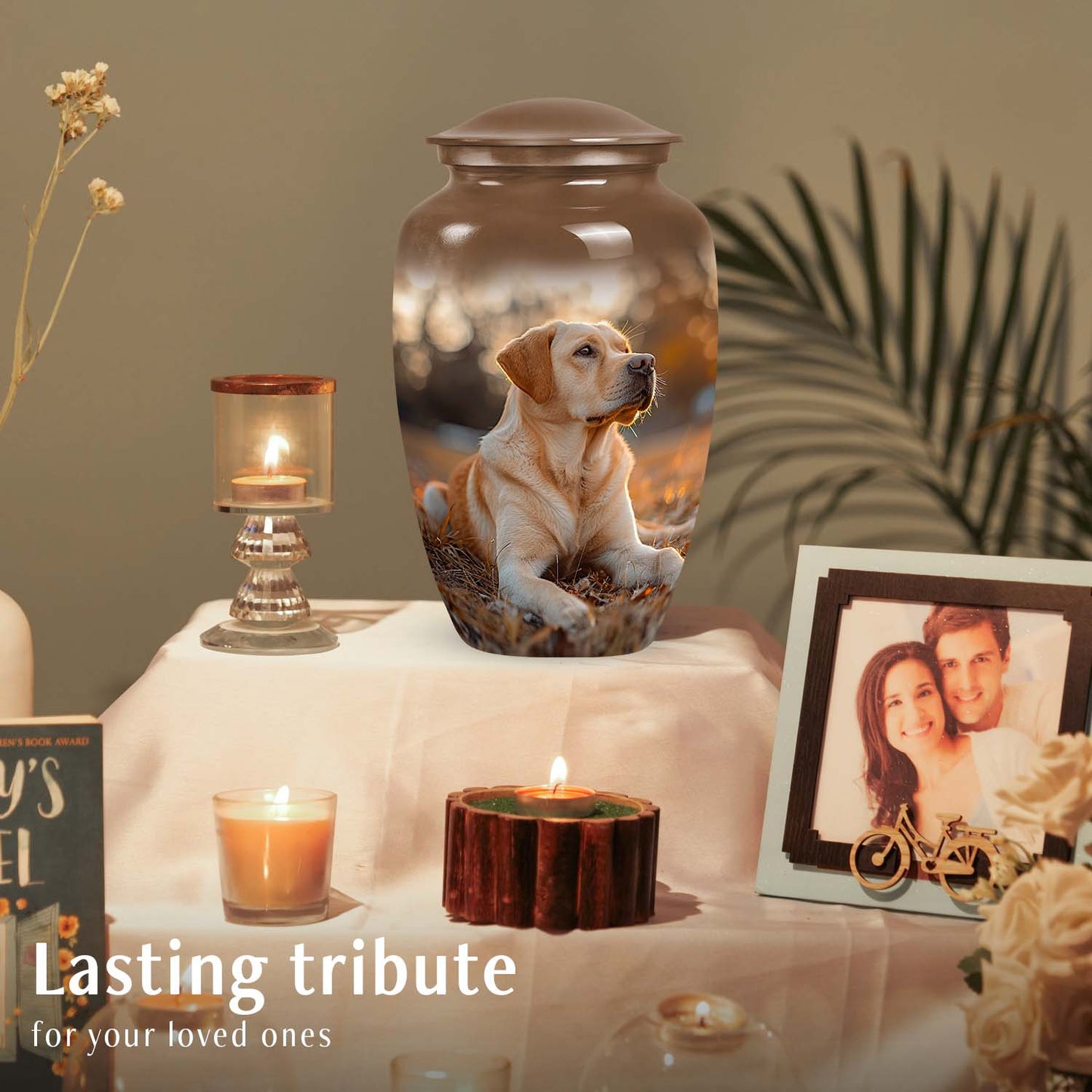 Personalized Dog Keepsake Urn for Pet Ashes - Yatskia