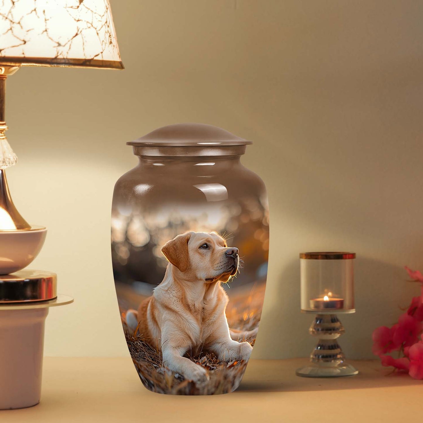 Personalized Dog Keepsake Urn for Pet Ashes - Yatskia