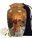 Golden Labrador Personalized Cremation Urn - Pet Cremation Urns for Dogs