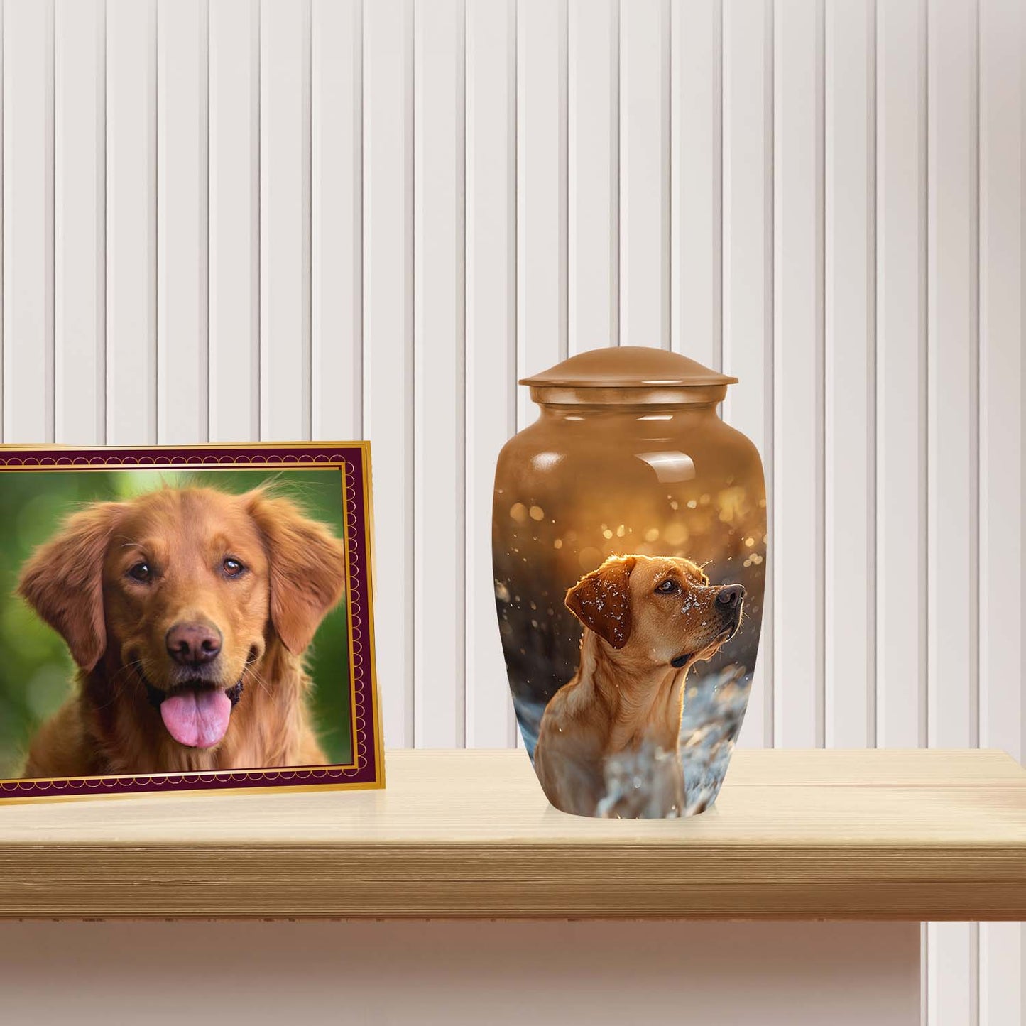 Personalized Dog Cremation Urn for Pet Ashes - Yatskia