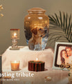 Golden Labrador Personalized Cremation Urn - Pet Cremation Urns for Dogs