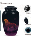 Rottweiler Dog Cremation Urn for Ashes – Starry Night Design
