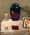 Rottweiler Dog Cremation Urn for Ashes – Starry Night Design