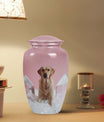 Labrador Pet Urn for Dog Ashes – Beautiful Pink Crystal Tribute Urn