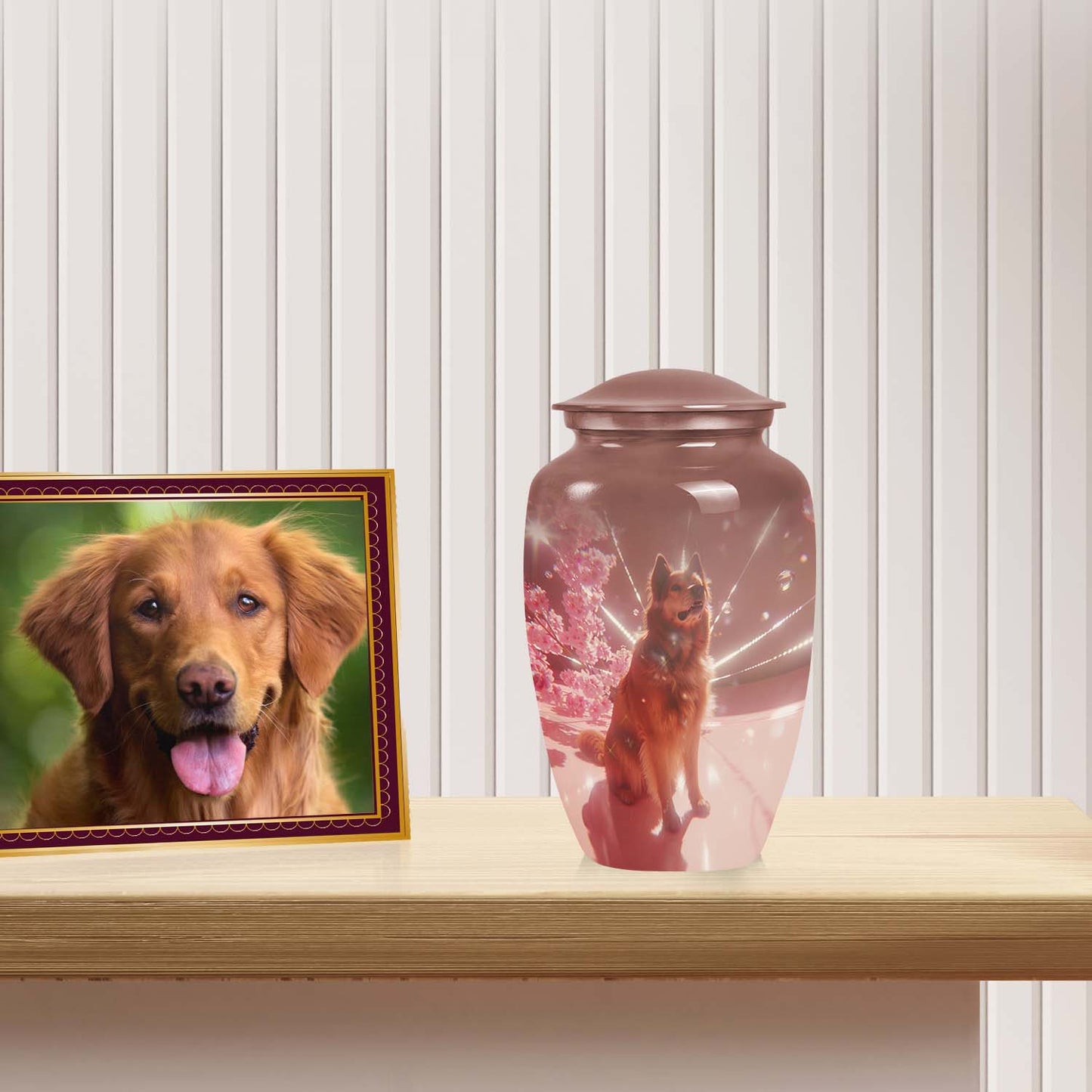 Personalized Dog Cremation Urn for Pet Ashes - Yatskia