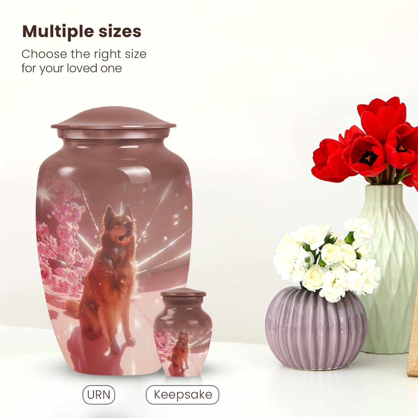 Personalized Dog Cremation Urn for Pet Ashes - Yatskia