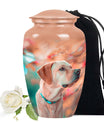 Labrador Dog Cremation Urn for Ashes - Handcrafted Pet Memorial Urn