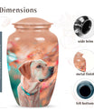 Labrador Dog Cremation Urn for Ashes - Handcrafted Pet Memorial Urn