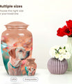 Labrador Dog Cremation Urn for Ashes - Handcrafted Pet Memorial Urn