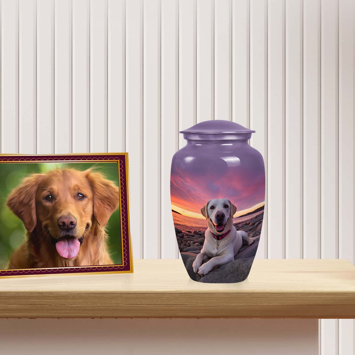 Personalized Dog Cremation Urn for Pet Ashes - Yatskia
