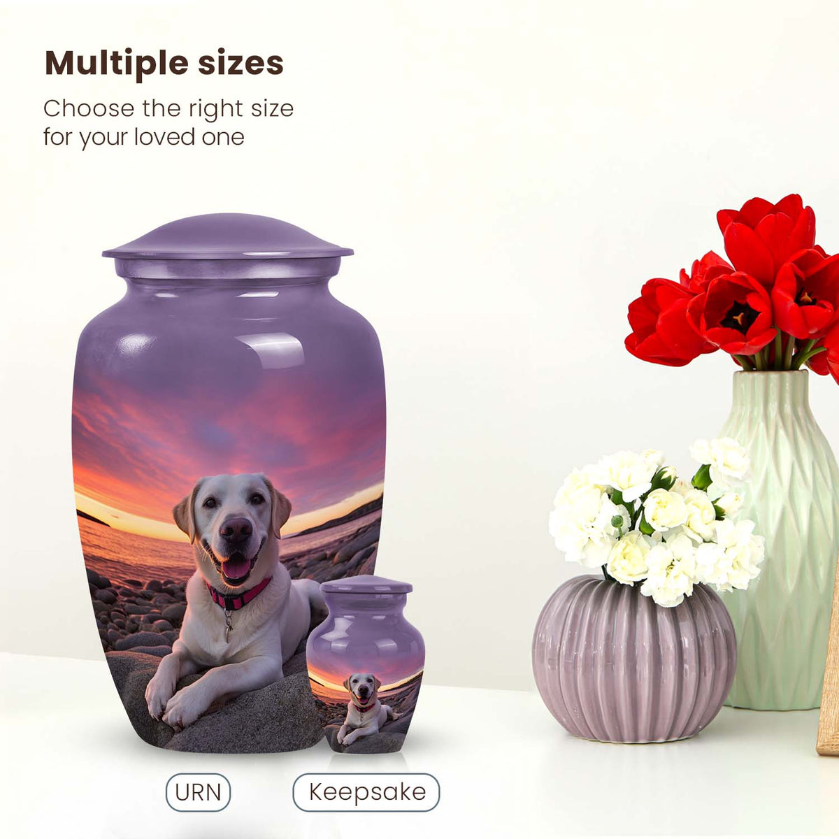 Personalized Dog Cremation Urn for Pet Ashes - Yatskia