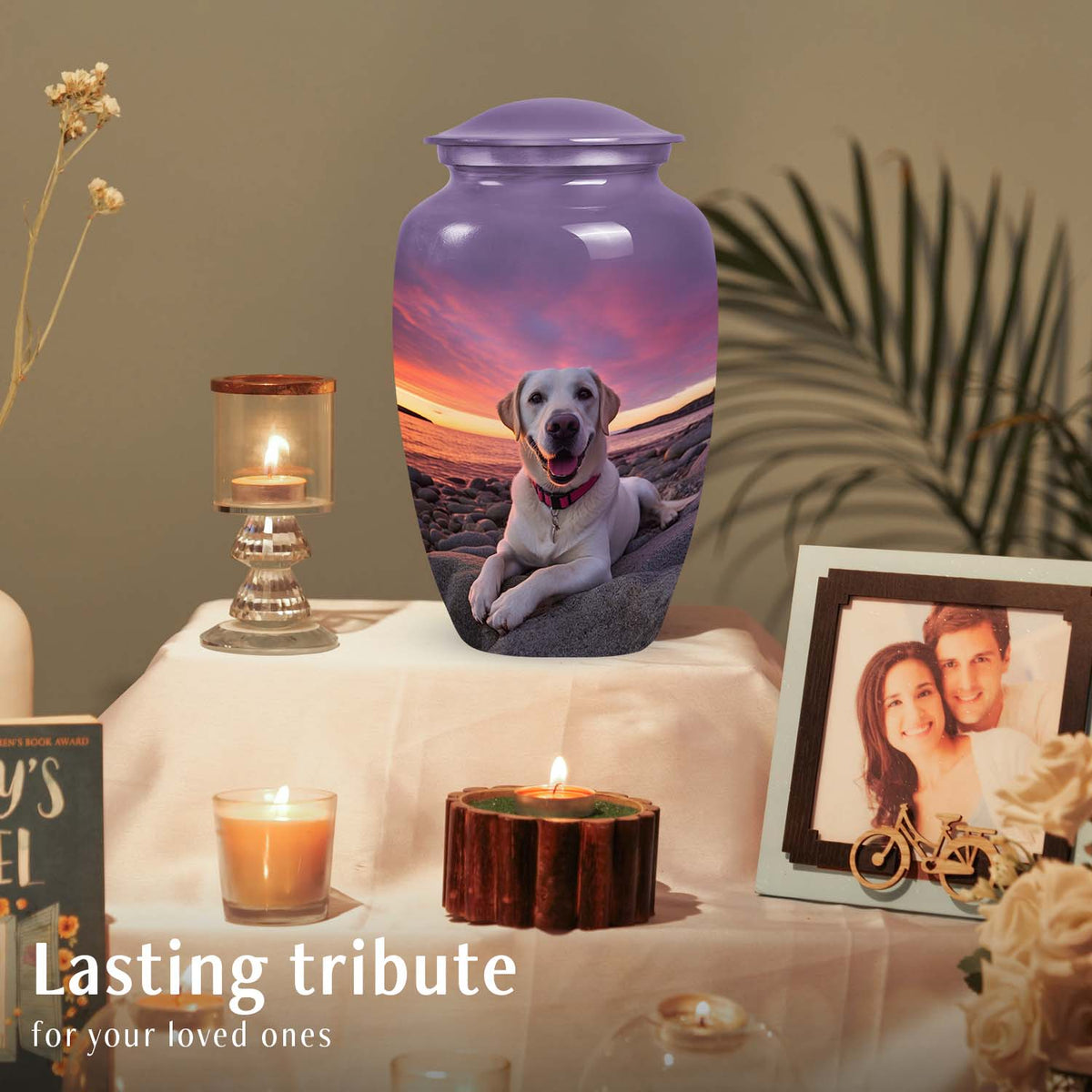 Personalized Dog Cremation Urn for Pet Ashes - Yatskia