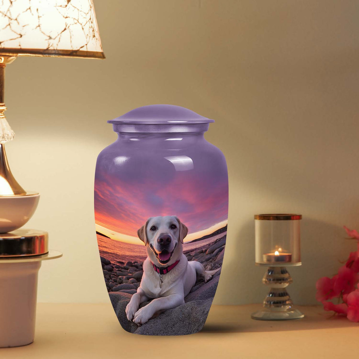 Personalized Dog Cremation Urn for Pet Ashes - Yatskia