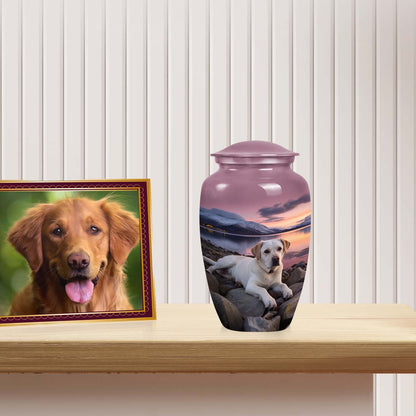 Labrador Dog Memorial Urn - Tribute for Pet Owners