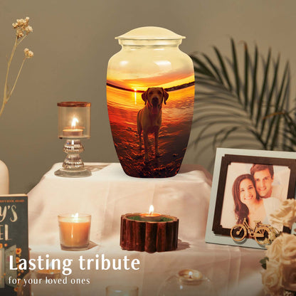 Personalized Dog Cremation Urn for Pet Ashes - Yatskia