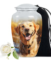 Golden Retriever Large Dog Memorial Urn - Personalized Pet Urns