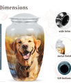 Golden Retriever Large Dog Memorial Urn - Personalized Pet Urns