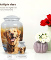 Golden Retriever Large Dog Memorial Urn - Personalized Pet Urns