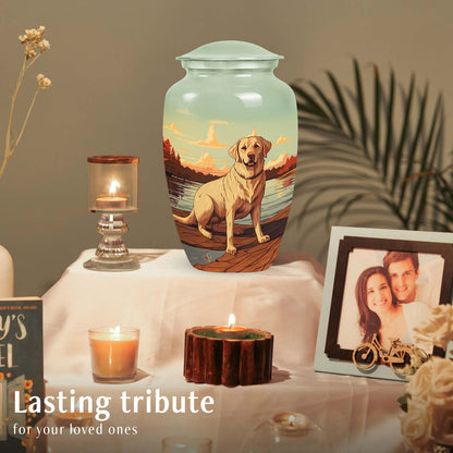 Personalized Dog Cremation Urn for Pet Ashes - Yatskia