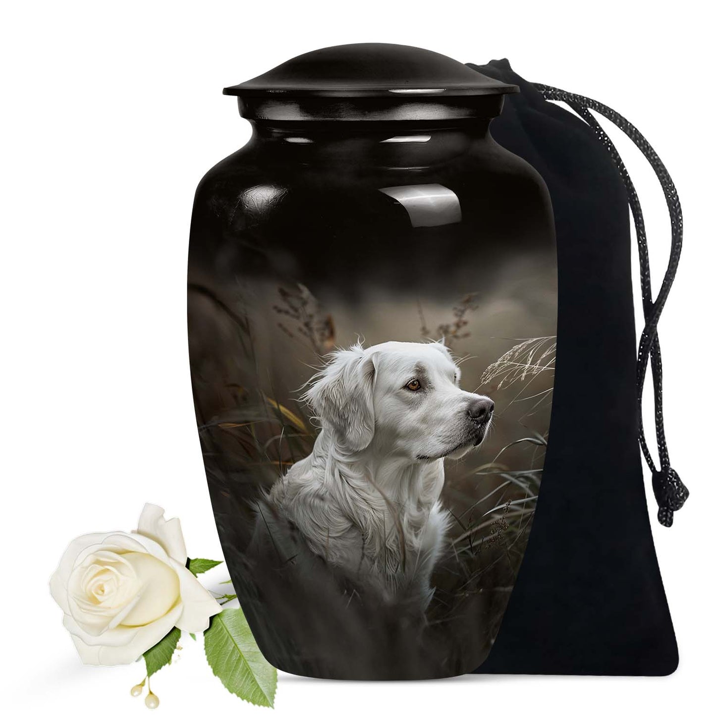 Personalized Dog Cremation Urn for Pet Ashes - Yatskia