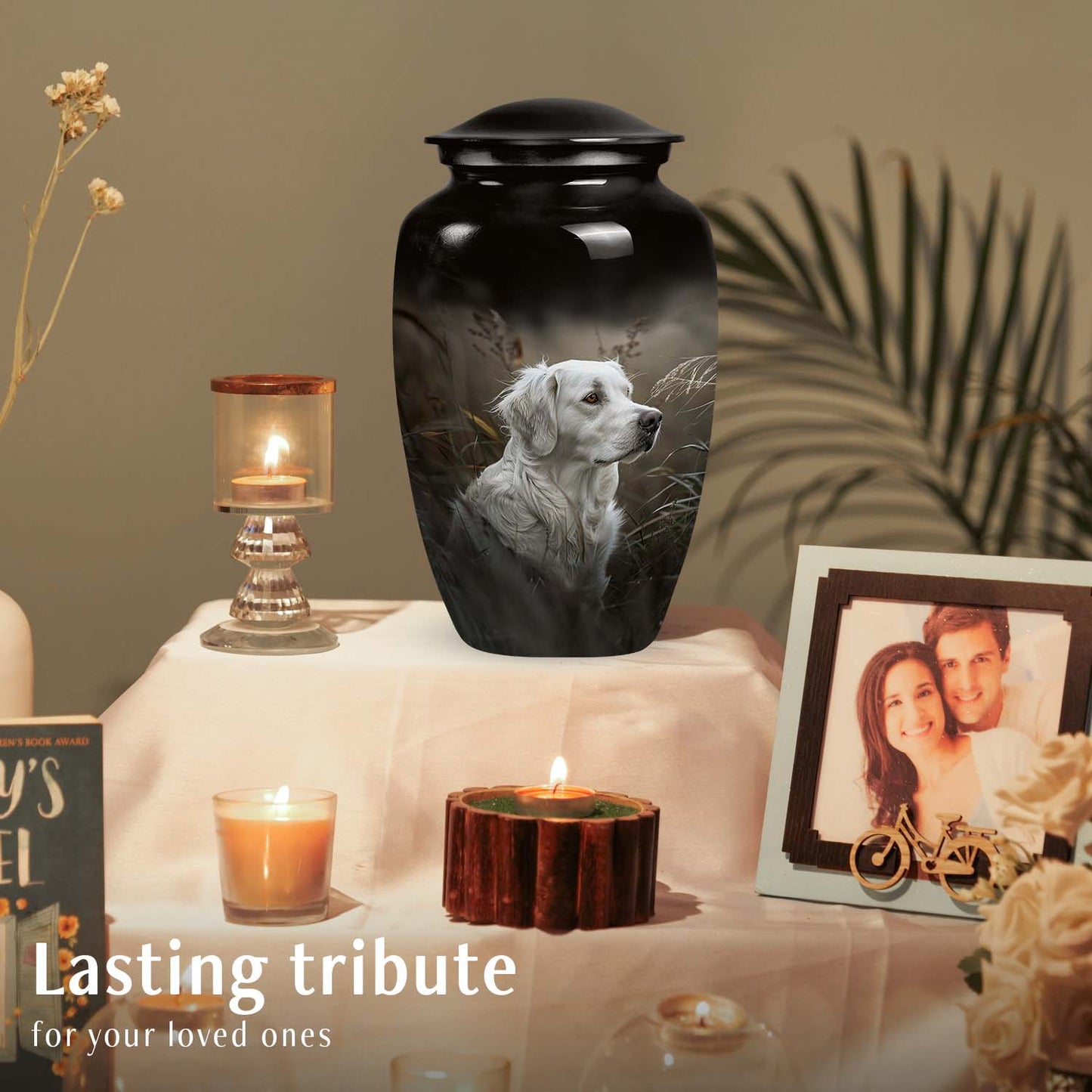 Personalized Dog Cremation Urn for Pet Ashes - Yatskia