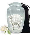 Moonlit Elegance Labrador Retriever Urn - Large Pet Memorial Urn