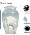 Moonlit Elegance Labrador Retriever Urn - Large Pet Memorial Urn