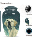 Starlit Reflection Labrador Retriever Pet Memorial Urn For Ashes