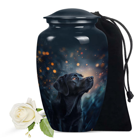 Labrador Retriever Urn - Handcrafted Large Memorial Urn For Pets Ashes